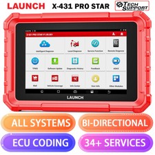 2026 LAUNCH X-431 Pro Star Alle System OBD2 Diagnosegerät mit 37+ Reset TPMS ABS