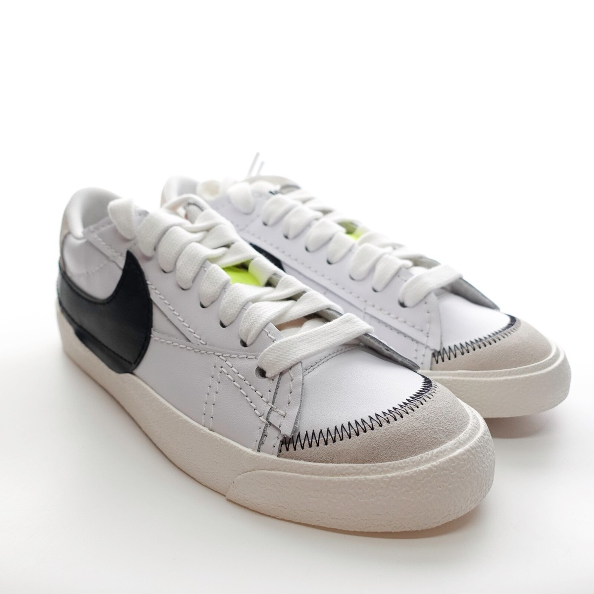 Nike Blazer Low \'77 Jumbo Swoosh White Black Sail Check Mens Size 9 DN2158-101 Nike Blazer Low  main image 2