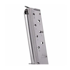 1911 8RD 40S&W NICKEL MECGAR COLT MAGAZINE (MGCGOV40N)