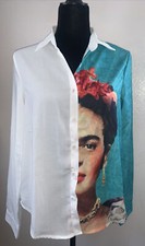Blusa con botones Frida Kahlo S