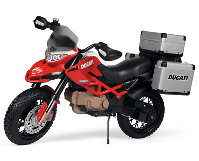 MOTO ELETTRICA BAMBINO BAMBINA PEG PEREGO DUCATI ENDURO 12 VOLT