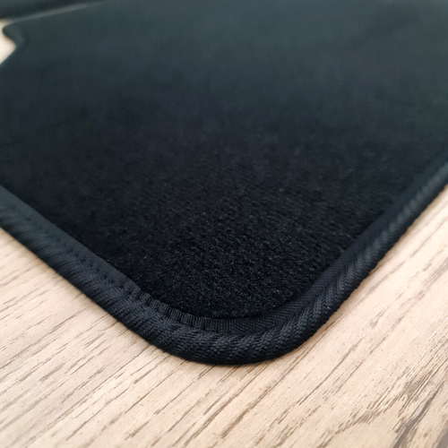 Rechtslenker für BMW X3 2010-2017 4tlg Auto Fußmatten Velours Teppiche Schwarz - Bild 4 von 9