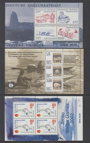 Greenland 2001 Complete Year Mint Never Hinged - Picture 2 of 2