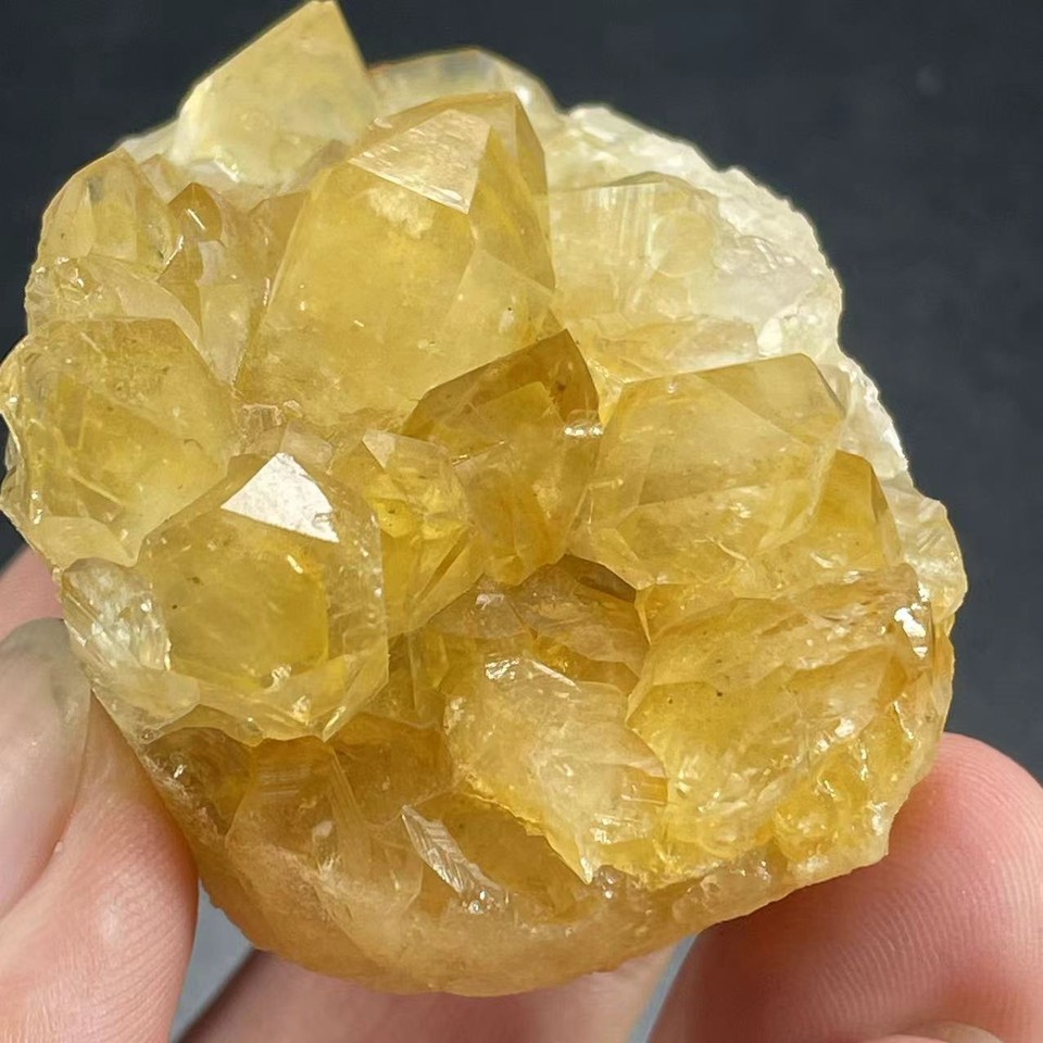 Natural crystal cluster, raw stone, golden mountain home, beautiful