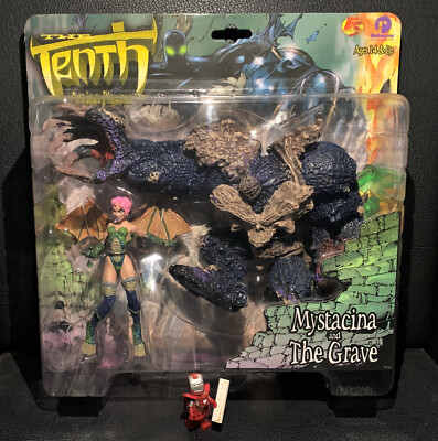 The Tenth Figur Mystacina and The Grave Serie 1 ReSaurus MOSC Tony Daniel Image