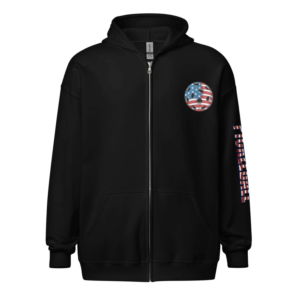 Pickleball Ultimate American Dream Series Unisex Heavy Blend Zip Hoodie