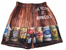 BRIEF INSANITY The Beer of Minnesota Men's Boxer Shorts Underwear NWT 