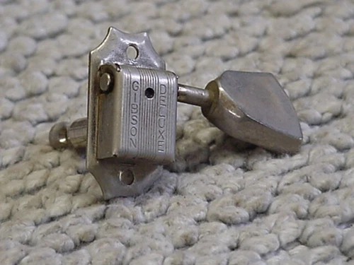 1970s Gibson SG Tuner Kluson Deluxe Peg Nickel Guitar Parts Tuner bass side