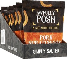 Awfully Posh Pork Scratchings 10 x 40g