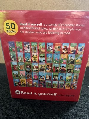 Read it Yourself with Ladybird Levels 1-4 Complete Box Set of 50 Books SEALED! 