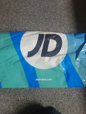 JD Sports Drawstring Bag Limited Edition Blue/Turqouis. Brand New
