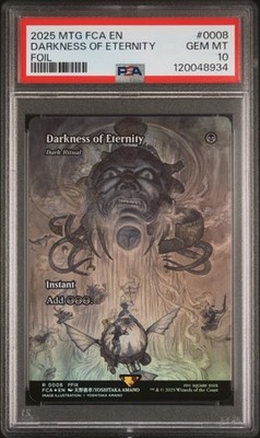 2025 MTG FINAL FANTASY: THROUGH THE AGES FOIL #0008 DARKNESS OF