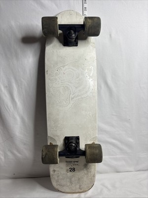Landyachtz Dinghy White Tiger Outdoor Cruiser Skateboard Longboard