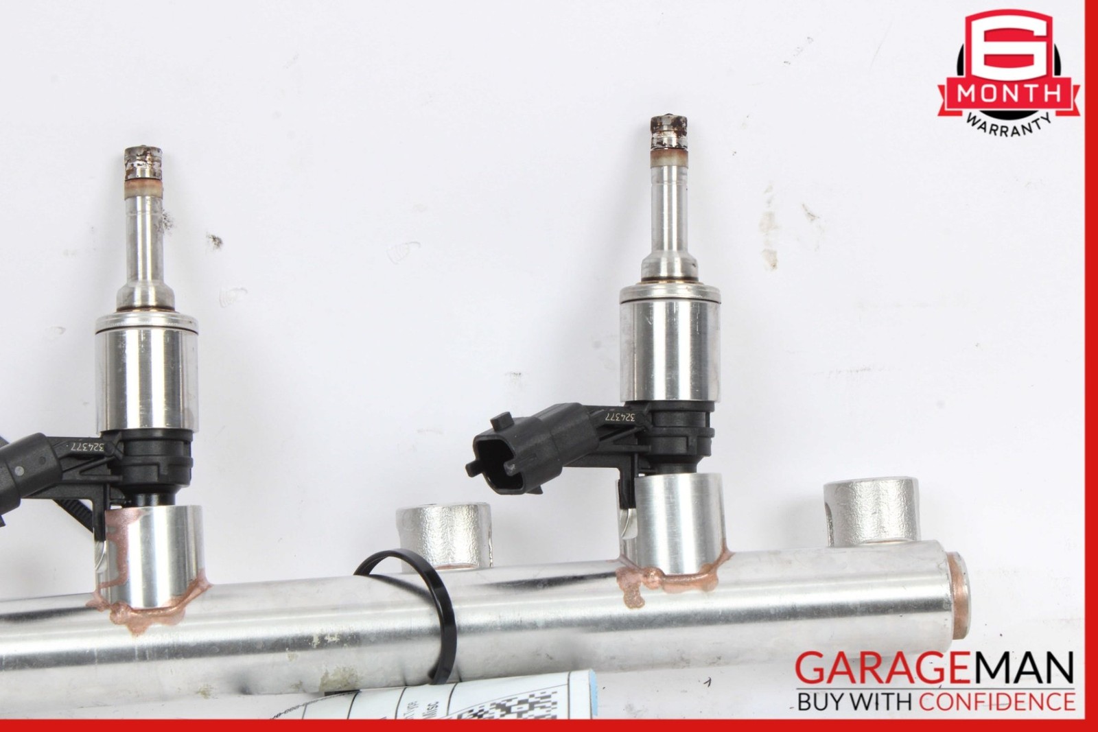 2014-2020 Maserati Ghibli M157 Right Fuel Rail w/ Injectors 000283629 OEM