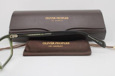 NEW OLIVER PEOPLES OV 5102 1709 DENISON OLIVE HORN AUTHENTIC
