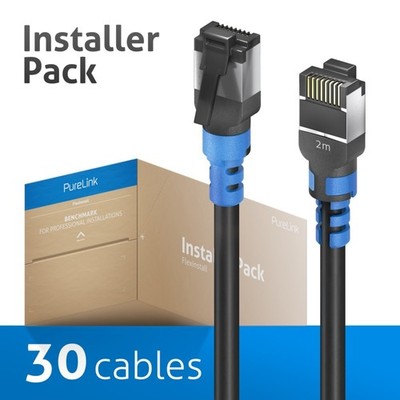 PureLink Patchkabel Cat.6A S/FTP 2m FI-PC110-020-PCK Ethernet Netzwerk (RJ45)