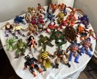 Vintage MOTU 1980's He-Man Toys Huge Lot of Figures, Vehicles, Playsets