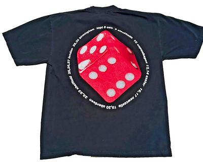OASIS 1997 tour Dice shirt UK concert shirt vintage style XL repro
