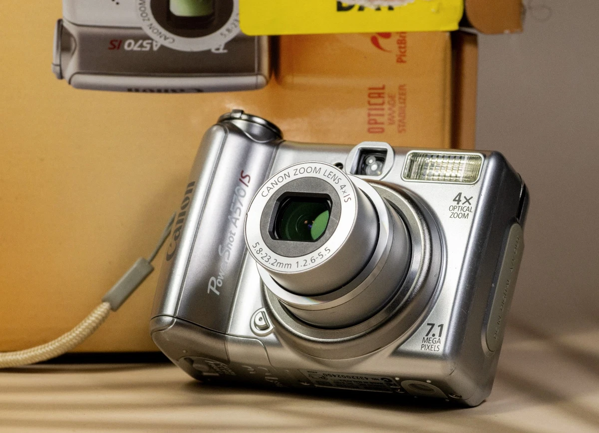 Preços baixos em Canon PowerShot A570 IS Câmeras Digitais | eBay