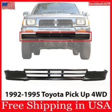 Front Lower Valance Panel Primed Steel For 1992-1995 Toyota Pick Up 4WD