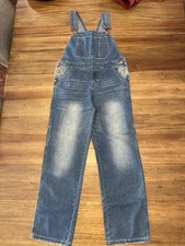 Uskees Age 10 Children  s Kids Distressed Overalls Pants CLEAN, Worn Only Once