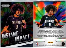 2023-24 Panini Prizm - Instant Impact Anthony Black #24 (RC) Base 7540