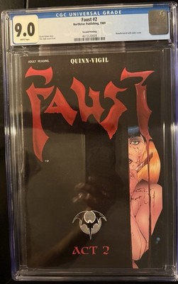 Northstar Publishing Faust #2 (1989) Second Printing CGC 9.0