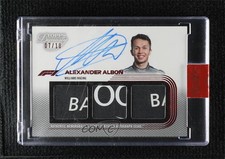 2022 Topps Dynasty Formula 1 7/10 Alexander Albon #SDTRA-AAII Auto 1fl4