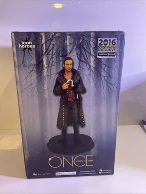 2016 Hook Once Upon A Time SDCC  Exclusive Resin Statue  Limited 40/1000