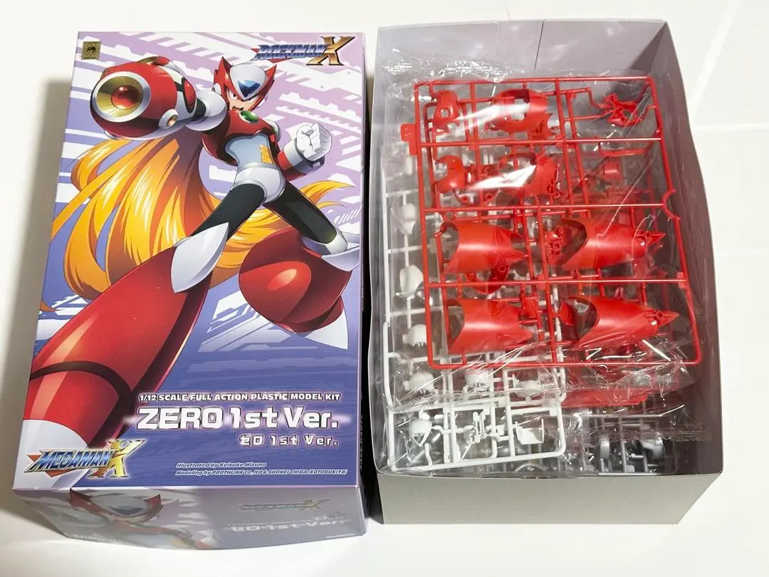 Mega Man X Zero 1st Ver Kotobukiya 1/12 Scale Full Action Plastic