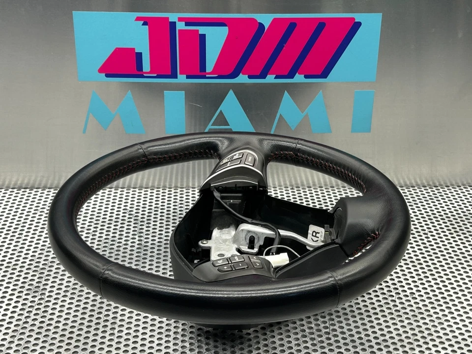 Conjunto de volante Subaru Impreza WRX 2008-2014 cuero negro Foto 3 de 4