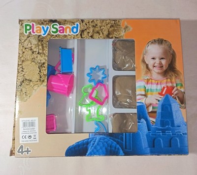 Kinetischer Zaubersand ''Play Sand'' Set | 450g Sand + 12 Förmchen | NEU