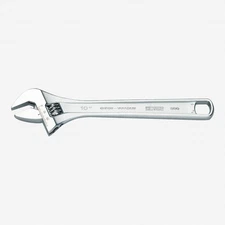 Heyco Adjustable 4" Wrench, Chrome