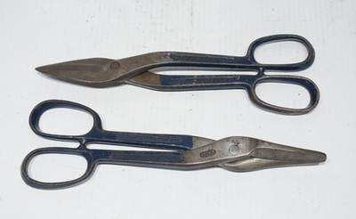 CRESCENT U412 & T412 FORGED STEEL TIN SNIPS / METAL SHEARS