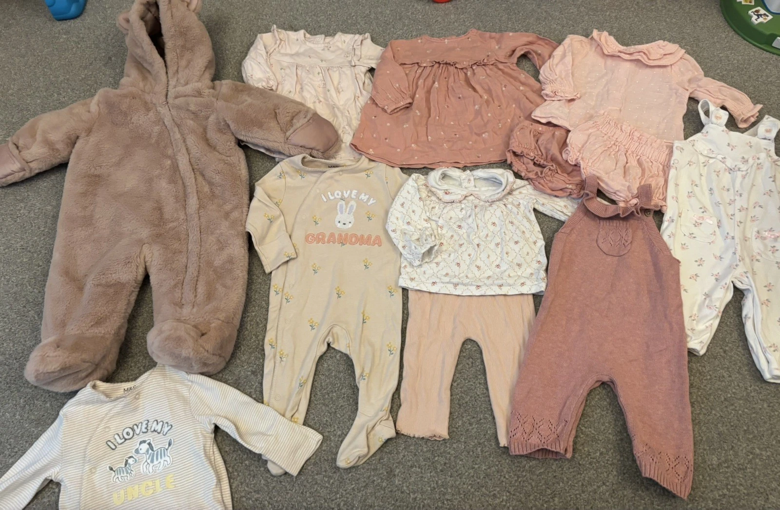 Large Baby Girls 3-6 Month Clothes Bundle