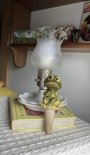 RARE Vintage sears “Neil the frog” watering spikes. 2 available