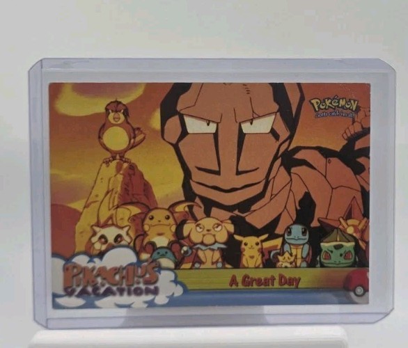 A GREAT DAY #58 - BLUE LOGO - NON-HOLO - Topps POKEMON CARD