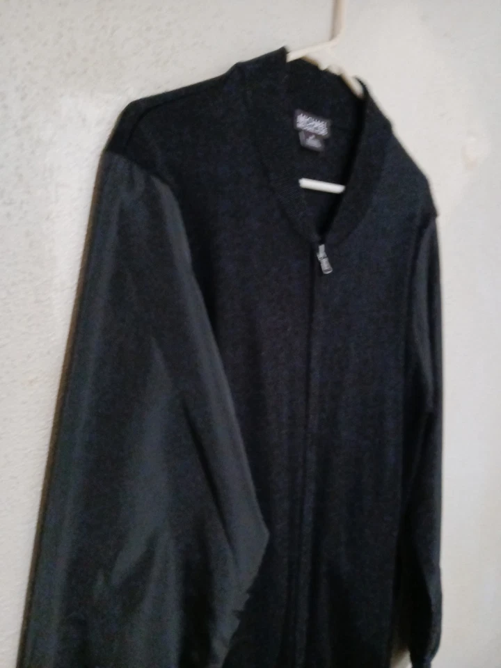 Suéter Michael Kors Negro Mezcla Lana Cremallera Completa. Nuevo sin etiquetas. Foto 4 de 4