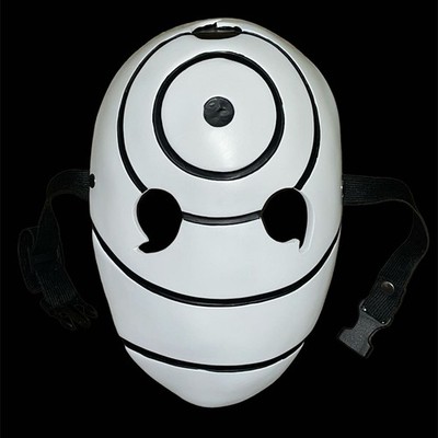 Naruto Akatsuki Tobi Obito Uchiha Kakashi Madara Mask Anime Costume Cosplay Prop