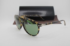 NEW PERSOL P 3217-S 1056/P1 BROWN HAVANA POLARIZED AUTHENTIC SUNGLASSES 59-14