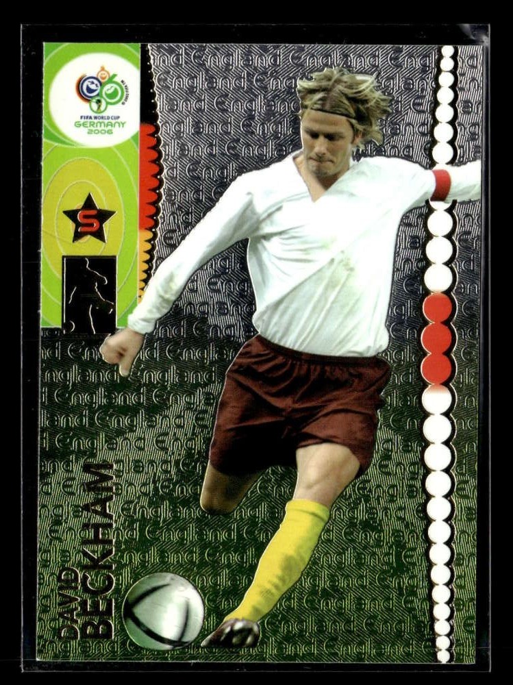 2006 Panini FIFA World Cup Germany David Beckham #93 U9488