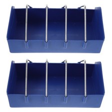 4 Pcs Bird Food Container Chick Feeder Chicken Dispenser Feeding Bowl