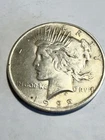 USA Peace Dollar • 1922 AU (Almost Uncirculated). 0.900 Silver