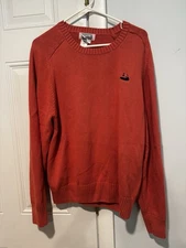 Vintage Murray’s Toggery Shop Nantucket Reds Collection Coral Sweater Sz m