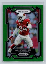 2023 Panini Prizm #8 Jalen Thompson Green NFL Arizona Cardinals
