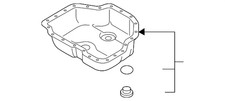 Genuine Volkswagen Oil Pan 059-103-602-AB