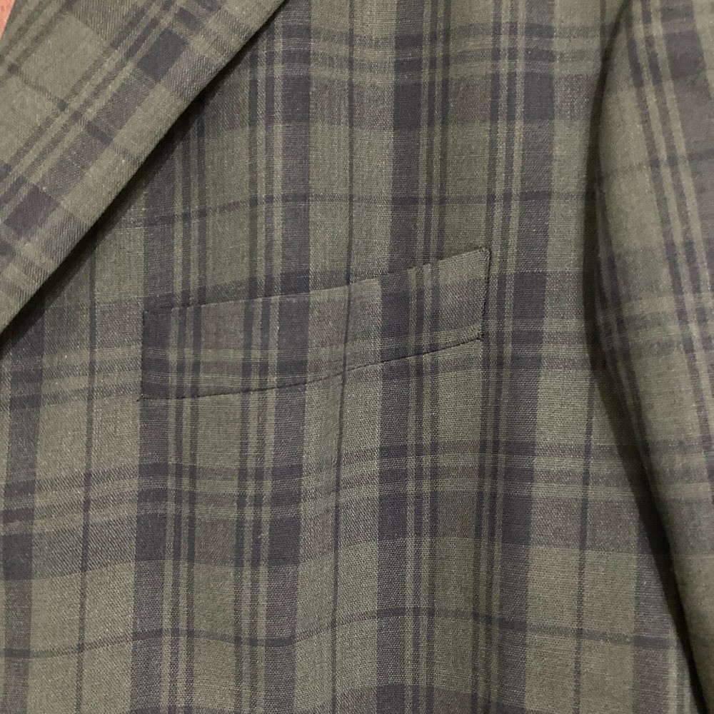 MARCEL LASSANCE Check Pattern Single Breasted Tai… - image 6