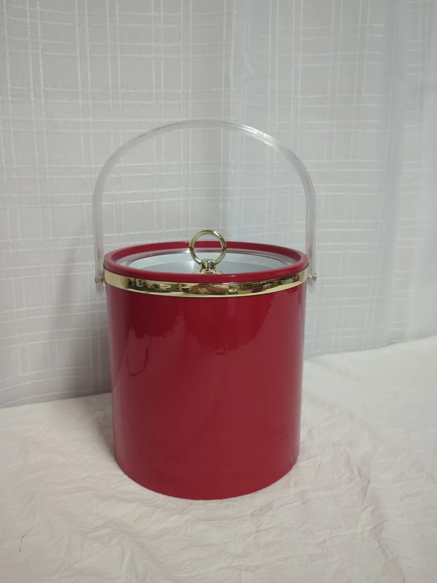Red Ice Bucket In Collectible Ice Buckets for sale | eBay