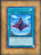 Yugioh Dimensional Fissure LCGX-EN215 Secret Rare 1st Ed LP