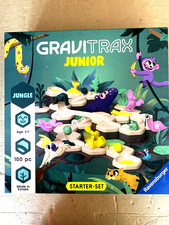 RAVENSBURGER Kugelbahn-Bausatz GraviTrax Junior Starter-Set Jungle